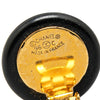 Chanel Resin CC Shell Button Clip On Earrings Secondhand