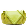 Bottega Veneta Small Beaded Crochet Knit and Leather Beak Crossbody Secondhand