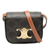 Celine Mini Triomphe Coated Canvas Claude Crossbody Secondhand