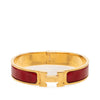 Hermès Narrow Enamel Clic H Bracelet PM Secondhand
