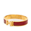 Hermès Narrow Enamel Clic H Bracelet PM Secondhand