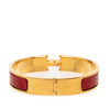 Hermès Narrow Enamel Clic H Bracelet PM Secondhand