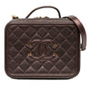 Chanel Medium Iridescent Caviar CC Filigree Vanity Case Secondhand