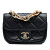 Chanel Mini Quilted Lambskin Chain Top Handle Flap Secondhand