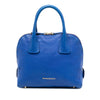 Burberry Small Grained Calfskin Greenwood Satchel Secondhand