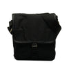 Secondhand Prada Tessuto Buckle Messenger Bag