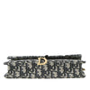 Dior Oblique Canvas Saddle Chain Pouch Secondhand