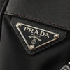 Prada Saffiano Trimmed Tessuto Zip Top Crossbody Secondhand
