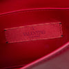 Valentino Calfskin Rockstud Buckled Flap Crossbody Secondhand