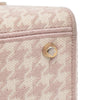 Dior Medium Embroidered Canvas Houndstooth Lady D Lite Secondhand