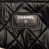 Chanel Large Quilted Nylon Fluo Boy O Case Clutch Secondhand
