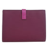 Celine Bicolor Grained Calfskin Multifunction Strap Wallet Secondhand
