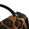 Secondhand Dolce & Gabbana Medium Canvas Leopard Print Devotion Satchel