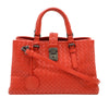 Bottega Veneta Small Nappa Intrecciato Roma Satchel Secondhand
