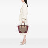 Gucci GG Canvas and Calfskin Bree Tote Secondhand