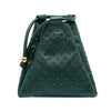 Bottega Veneta Mini Lambskin Crystal Embellished Triangle Handbag Secondhand