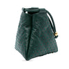 Bottega Veneta Mini Lambskin Crystal Embellished Triangle Handbag Secondhand