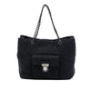Prada Impuntu Tessuto Chain Tote Secondhand