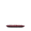 Burberry Patent and Supernova Check Coated Canvas Studded Wristlet Clutch Secondhand