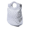 Chanel Quilted Crumpled Metallic Calfskin 31 Shopping Tote Secondhand