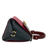 Ferragamo Small Tricolor Leather Gancini Sofia Satchel Secondhand