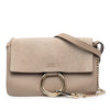 Chloé Small Suede and Calfskin Faye Crossbody Secondhand