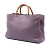 Gucci Large Calfskin Bamboo Shopper Satchel Secondhand