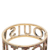 Louis Vuitton Gold Plated 1001 Nuits Swarovski Crystal Bangle Secondhand