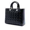 Dior Large Patent Cannage Lady Dior Secondhand