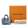Louis Vuitton Monogram Jacquard Denim Micro Speedy Bag Charm Secondhand