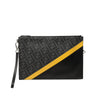 Fendi Zucca Coated Canvas Diagonal Clutch Secondhand