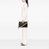Fendi Zucca Coated Canvas Diagonal Clutch Secondhand