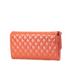 Chanel Quilted Patent Brilliant East West Wallet On Chain Secondhand