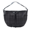 Burberry Haymarket Check Coated Canvas Hobo Secondhand