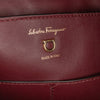 Secondhand Ferragamo Gancini Embossed Trifolio Tote Bag