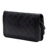 Chanel Quilted Lambskin Boy Wallet On Chain Secondhand