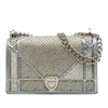 Dior Small Calfskin Diorama Crystal Embellished Flap Secondhand