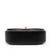 Valentino Medium Leather Ohval Flap Bag Secondhand