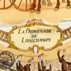 Hermès La Promenade de Longchamps Silk Scarf 90 Secondhand