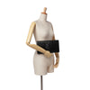 Secondhand Yves Saint Laurent Large Textured Patent Monogram Belle De Jour Clutch