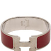 Secondhand Hermès Wide Enamel Clic Clac H Bracelet GM