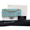 Chanel Quilted Velvet Reissue 2.55 Single Flap 224 Secondhand