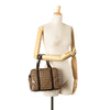 Secondhand Fendi Zucchino Crystal Handbag