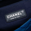 Chanel Medium Quilted Suede Whipstitch Single Flap Secondhand