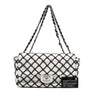 Chanel Jumbo Calfskin Canebiers Net Flap Secondhand