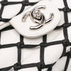 Chanel Jumbo Calfskin Canebiers Net Flap Secondhand