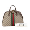 Secondhand Gucci Medium GG Supreme Ophidia Web Satchel