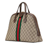 Secondhand Gucci Medium GG Supreme Ophidia Web Satchel