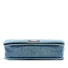 Chanel Large Quilted Denim Boy Flap Secondhand
