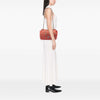 Secondhand Chanel Laser Cut Fringe Suede Flap Bag